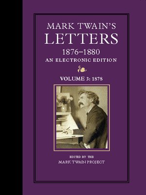 cover image of Mark Twain's Letters, 1876-1880, An Electronic Edition